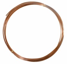 10' FT - 8 AGW Solid Copper Bare Bonding Grounding Wire **Free Shipping** - £15.13 GBP