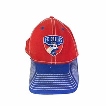 Adidas MLS FC Dallas 1996 Hat Red Fitted Adult Small Medium Climalite Polyester - £21.46 GBP