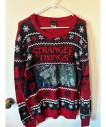 STRANGER THINGS  Christmas Sweater Mens XL -Excellent Condition!! - $19.25
