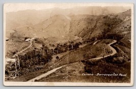 Barranquitas Puerto Rico Comerio Road RPPC c1930 Real Photo Postcard F38 - $14.95