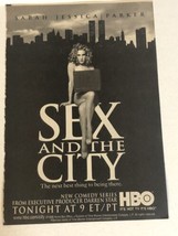 Sex &amp; The City Tv Guide Print Ad Sarah Jessica Parker Kim Cattrall TPA8 - £4.74 GBP