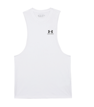 Under Armour UA Left Chest Cut Off Tank Men's Sports Top Tee AsiaFit 132... - $41.31