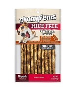 CHOMP &#39;EMS Chicken &amp; Peanut Butter Hide Free Dog Chews - Rawhide Free Do... - £13.91 GBP