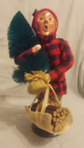 Byers Choice Caroler. Boy with tree and firewood 1994 - £48.56 GBP