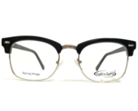 Eight to Eighty Eyeglasses Frames BUSTER BLACK/GOLD Square Full Rim 51-2... - $32.51