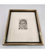 Bette Floreani Stage 10 Lithograph or Etching 1978 Small Black &amp; White S... - £58.59 GBP