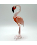 New Collection! Murano Glass Handcrafted Unique Pink Flamingo Figurine S... - £21.01 GBP