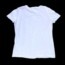 Adidas Tennis Climalite White Athletic T-Shirt Women’s Small Logo Tee image 7