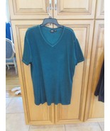 Hugo Boss Crew Neck T-Shirt Dark Green Mens Size XXXL Short Sleeve - $239.65 MXN