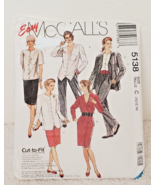 1990 McCall&#39;s EASY 5138 Shirt Skirt Pants Pattern Sizes 10-12-14 CUT 14 ... - £0.78 GBP