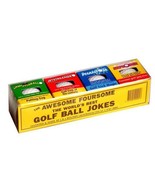 AWSOME 4 PACK OF TRICK JOKE GOLF BALLS assortment prank gag golfing nove... - $234.94 MXN