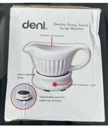 Deni Electric Ceramic Gravy Boat Warmer &amp; Base - £35.59 GBP