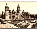 RPPC Catedral Metropolitana de la Ciudad de México Mexico City UNP Postc... - $4.90