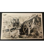 RPPC Postcard - Waterwheel At A Goldmine Ghost Town - £2.77 GBP