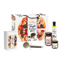 PIZZA MAKING KIT ITALIAN BLACK TRUFFLE SAUCE OIL BORGO DE MEDICI GOURMET... - $44.99