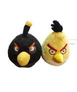 Angry Birds Black Yellow Bomb 9&quot; Plush 2010 Commonwealth Stuffed Animal ... - $35.19 CAD