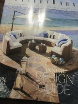 Pottery Barn Outdoor Spaces Summer 2015 Catalog Annual Design Guide Brand New - £8.00 GBP
