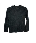 Betsey Johnson Grey Zip Up Hoodie Jacket - $414.68 MXN