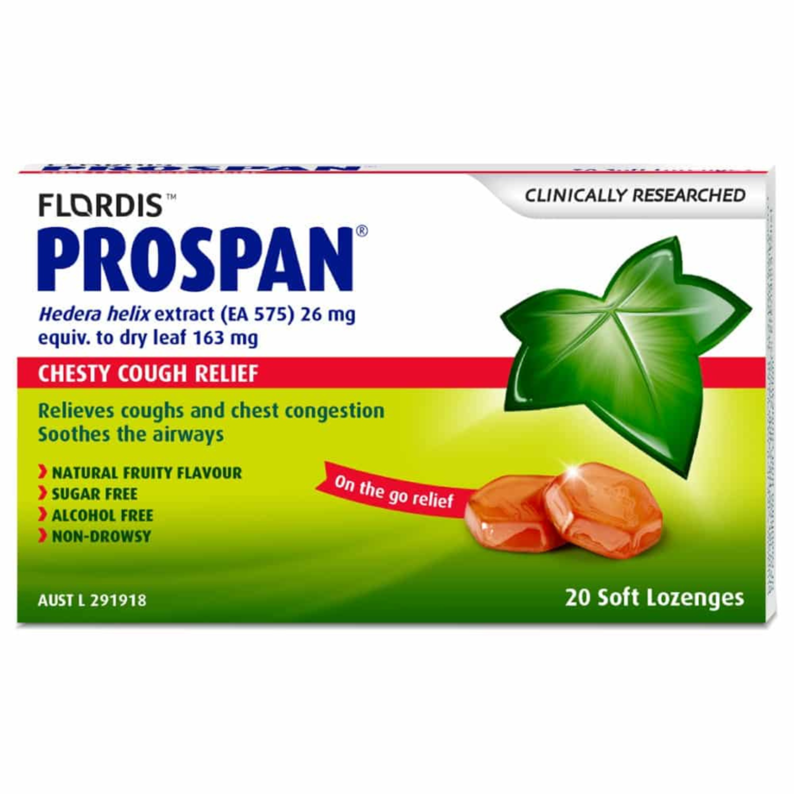 Prospan Chesty Cough Relief 20 Soft Lozenges - $82.05