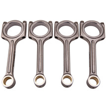 4x 4340 Forged Connecting Rods for Honda Civic Acura CDX L15B7 VTC Turbo 140.8mm - £278.21 GBP