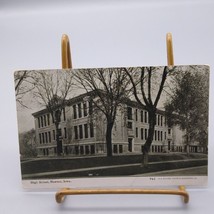 Antique Photo Postcard High School, Newton Iowa Jasper County, CU Williams Photo - £8.47 GBP