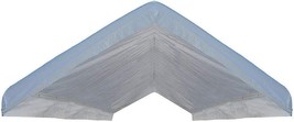 Valance Canopy Cover, White, Heavy Duty Waterproof, 10&#39; X 20&#39;. - £145.45 GBP