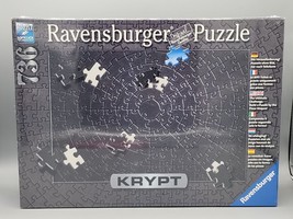 Ravensburger 15260 5 Krypt Black 736 Pc Jigsaw Puzzle Factory Sealed - $16.23