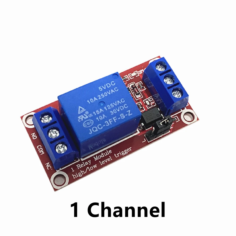 House Home 5V 12V 24V 1/2/4/8 Channel Relay Module High and low Level Tr... - £19.98 GBP