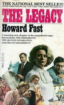 The Legacy by Howard Fast / 1982 Historical Fiction - £0.88 GBP