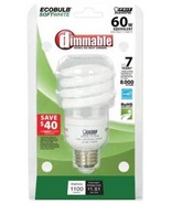 Feit ECOBulb60 Dimmable 15W / 60W 120V A19 Soft White Twist CFL E26 Medi... - €10,19 EUR