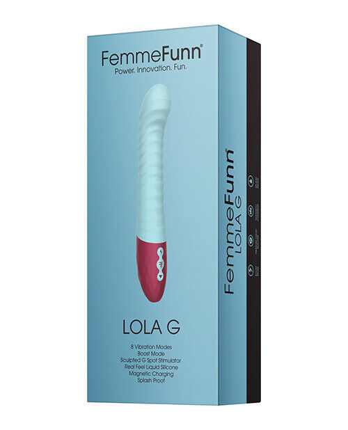 Femme Funn Lola G  8 Vibration Modes Light Blue - £74.46 GBP