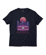 Cyber City Vaporwave Synthwave Retro 90's Car Racing Game Electronic Style Graph - $24.99 - $28.99