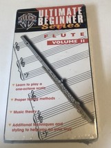 Flute Ultimate Beginner Series VHS Tape Volume 2 Video Sealed New Old Stock - £5.53 GBP