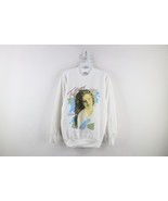 Vintage 80s Womens M Spell Out Tiffany Pop Singer Crewneck Sweatshirt Wh... - €172,94 EUR