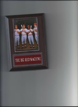 The Big Red Machine Plaque Baseball Cincinnati Reds Pete Rose Bench Morgan Perez - $3.95