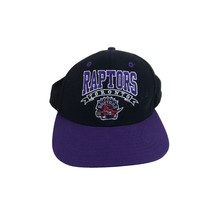 Toronto Raptors Stitch Adiadas Hat Retro Purple And Black Cotton SnapBack Adjust - $9.50