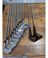 Spalding Top Flite Pro Forged Iron Set 2-9. 4-5 Woods. Wilson Wedges And... - £110.35 GBP
