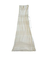 Vitamin A Strapless Maxi Dress Swim Beach Cover Up Stretch Size XS Women&#39;s - $66.01 CAD