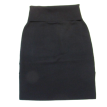 NWT MM. Lafleur Harlem in Black Foldover Waist Stretch Knit Pencil Skirt 1+ - $62.00