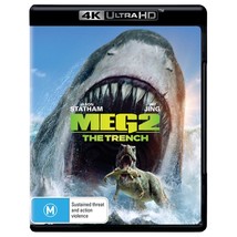 Meg 2: The Trench 4K Ultra HD | Jason Statham | Region Free - $23.51