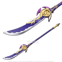 Munetoshi 39.5” Engulfing Lightning Foam Naginata Polearm Spear Impact Fantasy - $19.78