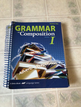 A Beka 8th gr. Grammar and Composition I (1) Work Text teacher Key 5th E... - $27.86