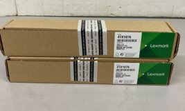 Lot of 2 Genuine OEM Lexmark 41x1076 Transfer Roller - New/Sealed - $24.95