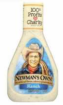 Newman&#39;s Own Ranch Salad Dressing, 16 oz, Case of 6 bottles, gluten free - £42.91 GBP