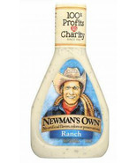 Newman&#39;s Own Ranch Salad Dressing, 16 oz, Case of 6 bottles, gluten free - £42.35 GBP