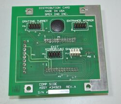 SPEX 1000M Spectrometer Grating Turret - Mirror Distribution Circuit Boa... - $95.68