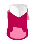 Pink on Pink Color Block Sweatahirt Hoodie Sizes: X Small - 4X Large    - $34.53 CAD