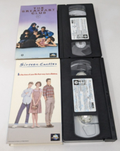 The Breakfast Club &amp; Sixteen Candles VHS Tape Lot Brat Pack Molly Ringwa... - £8.92 GBP