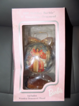 1997 Holiday Barbie 4&quot; Decoupage Ornament NEW - £36.44 GBP