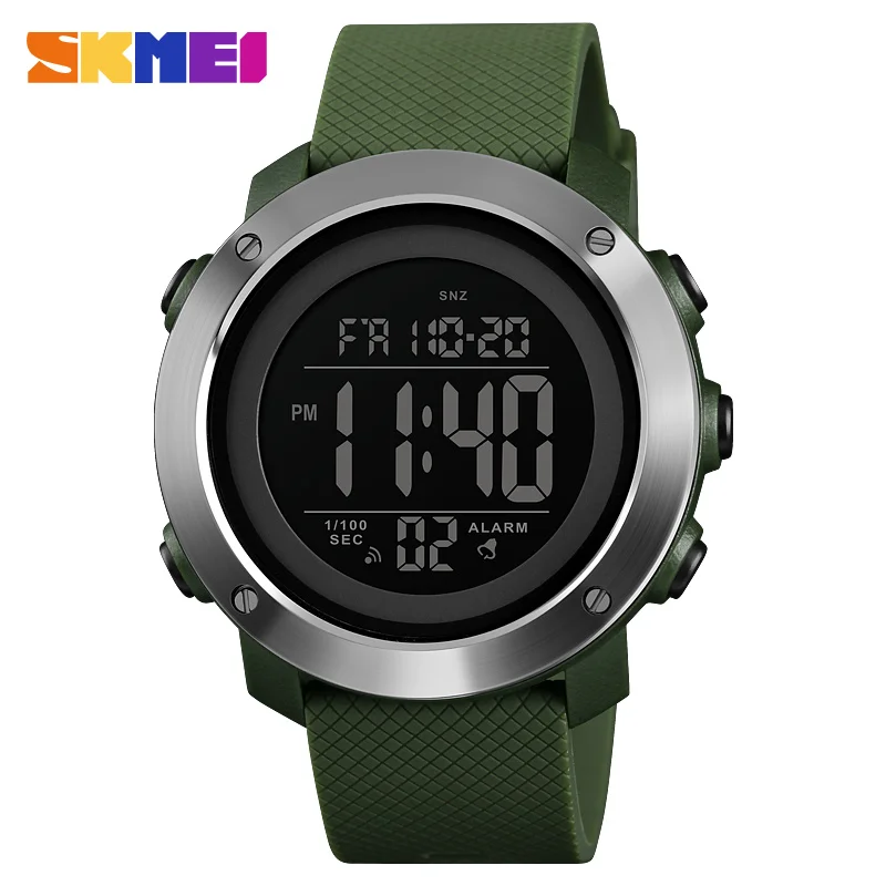  1426   Watch Men  Alarm Clock Waterproof Electronic Men&#39;s Digital  1416  Mascul - £55.91 GBP